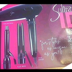 3 PIECES Sultra ID Triple Threat 3 in 1 Styling Set